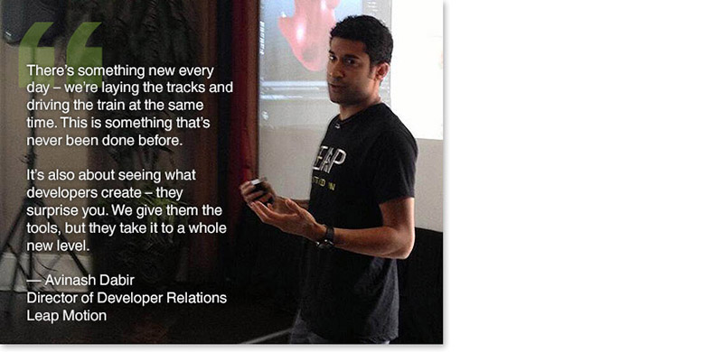 Inside Leap Motion: Developer Community Teams - Leap Motion Blog