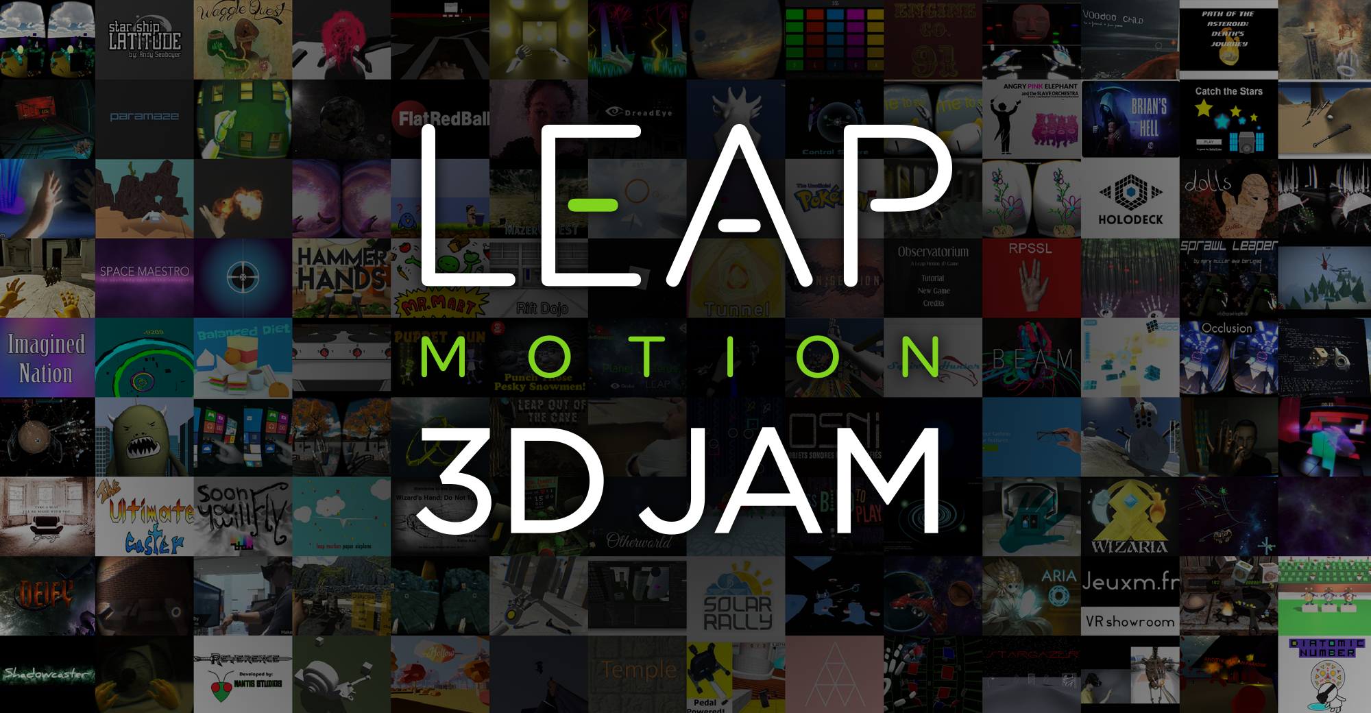 Motion Jam Announcing the Leap Motion 3D Jam Winners!