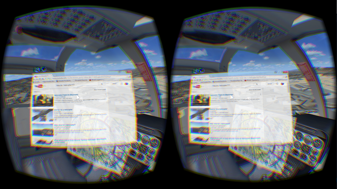 VR Flight Simulator Lets You Explore the World and the Web