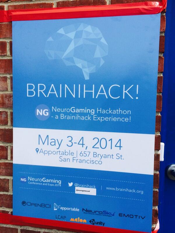 Teams are wrapping up here at @NeurogameConf. Time for pitches! @Brainihack http://t.co/0iL2xNFnGE