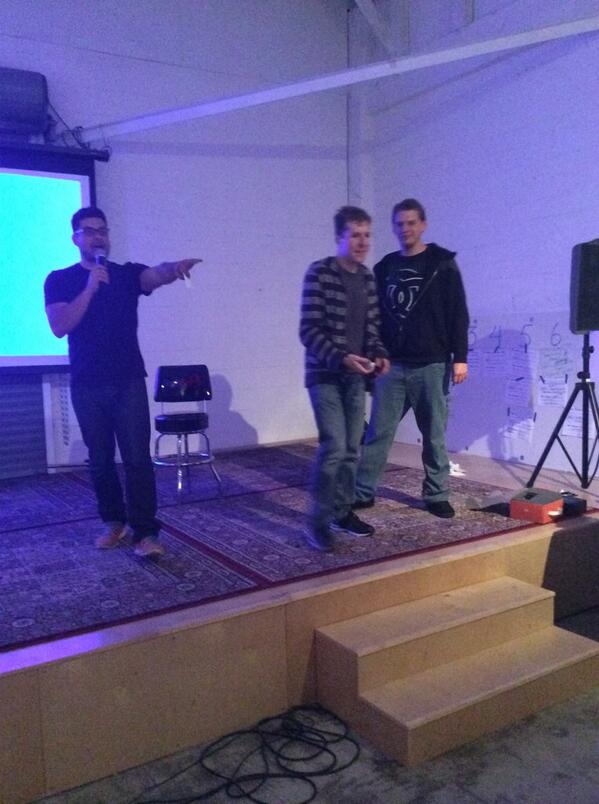 Team VR wins! #hackendo http://t.co/m95WYcJdtR