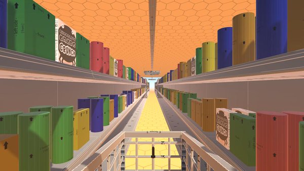 #screenshot of our @LeapMotion #3djam game #shoppingspree Starting to add items! #gamedev https://t.co/VSxu8gnCTV